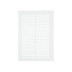 Решётка вентиляционная 130x180 мм пластик цвет белый с сеткой - Артикул 506294