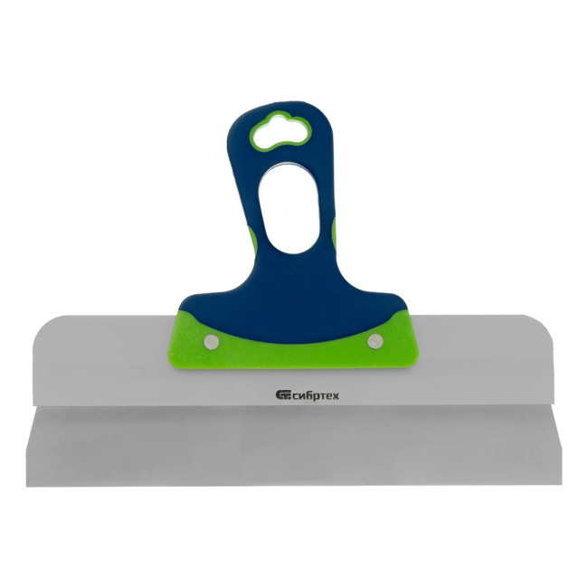 Шпатель фасадный, нержавеющая сталь, 300 мм, двухкомпонентная ручка Сибртех - Артикул 8557511 Шпатель фасадный, нержавеющая сталь, 300 мм, двухкомпонентная ручка Сибртех - Артикул 8557511