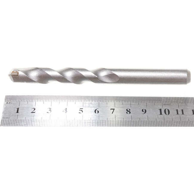 Сверло по бетону, 10 х 120 мм, цилиндрический хвостовик - Артикул 7086012 Сверло по бетону, 10 х 120 мм, цилиндрический хвостовик - Артикул 7086012