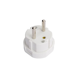 Переходник с английской вилки 13А, 250В, белый, AY-KA