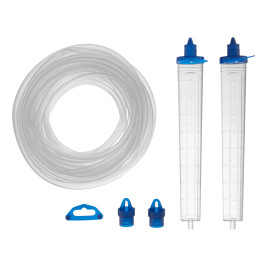 Гидроуровень, удлиненная колба, рельефная градуировка, 20 м Барс