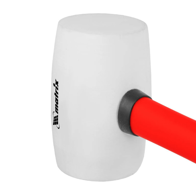 Киянка резиновая, 450 г, белая резина, фибергласовая рукоятка - Артикул 1119611 Киянка резиновая, 450 г, белая резина, фибергласовая рукоятка - Артикул 1119611