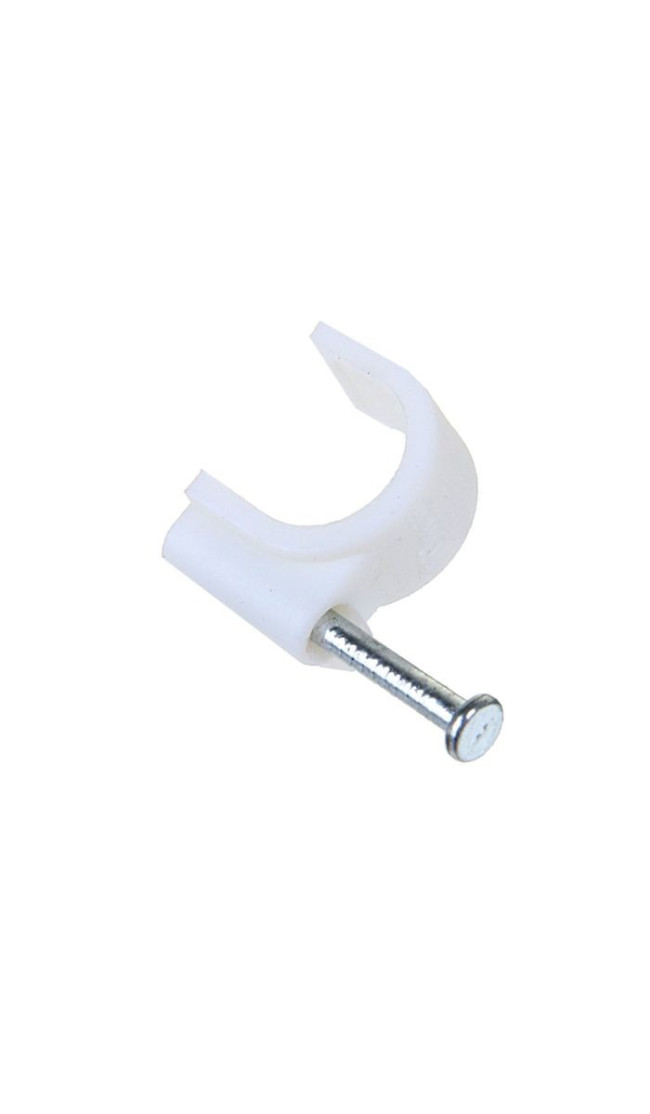 Скобы электроустановочные, 7 мм, круглый профиль, 50 шт. - Артикул 4751711 Скобы электроустановочные, 7 мм, круглый профиль, 50 шт. - Артикул 4751711