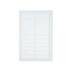 Решётка вентиляционная 200x300 мм пластик цвет белый с сеткой - Артикул 563885