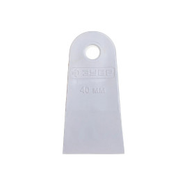 Шпатель резиновый белый 50 мм