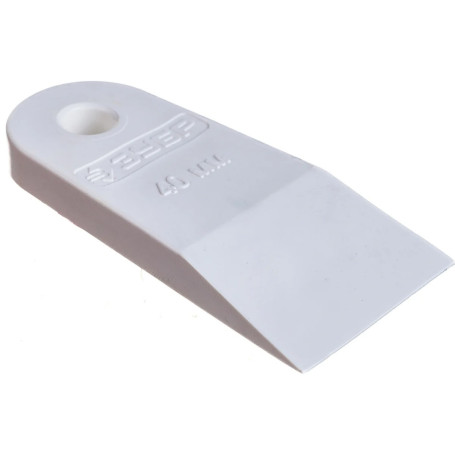 Шпатель резиновый белый 50 мм - Артикул 4606373106415