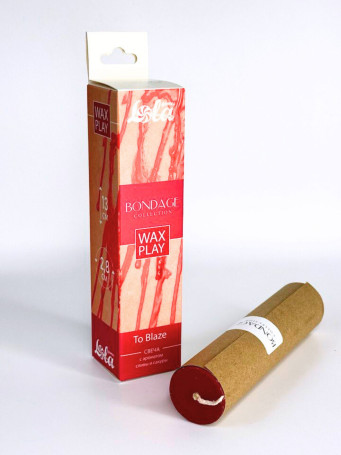 Низкотемпературная свеча для тактильной практики Wax Play To Blaze - Артикул 489168