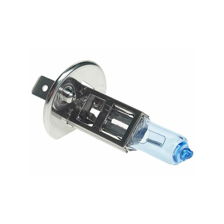 Лампа автомобильная галогеновая H1, 12V, 55Вт, P14.5s, 4000К, SUPER WHITE+30% XENITE - 2 шт - Артикул 1007042_XNI