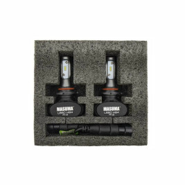 Лампы автомобильные светодиодные HB4, 12V, 18W, 6000К, 4000LM, MASUMA - 2 шт