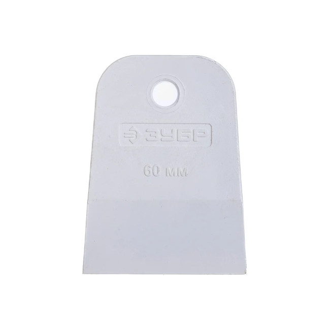 Шпатель резиновый белый 60 мм - Артикул 4606373094149 Шпатель резиновый белый 60 мм - Артикул 4606373094149