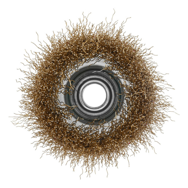 Чашка для УШМ зачистная 75 мм латуневая проволока - Артикул 7460411 Чашка для УШМ зачистная 75 мм латуневая проволока - Артикул 7460411