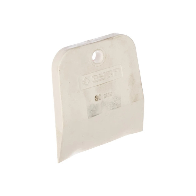 Шпатель резиновый белый 80 мм - Артикул 4606373094156 Шпатель резиновый белый 80 мм - Артикул 4606373094156