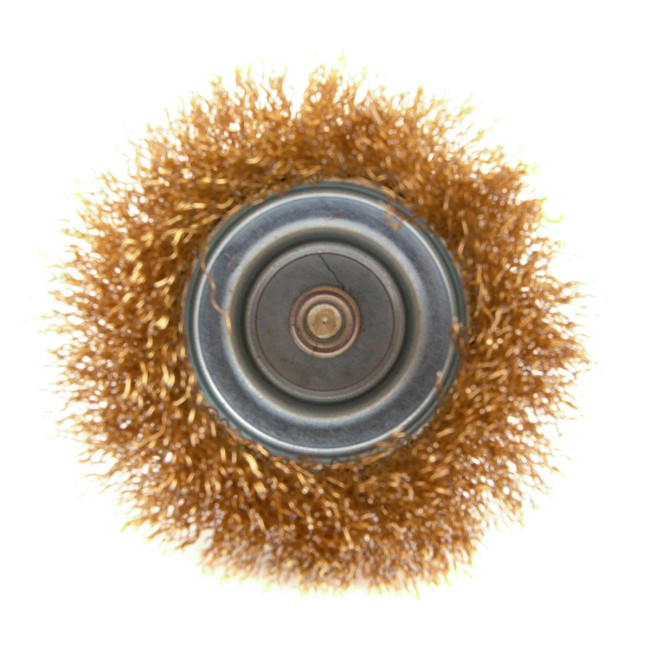 Щётка для дрели 75 мм латунная проволока 74478 - Артикул 7447811 Щётка для дрели 75 мм латунная проволока 74478 - Артикул 7447811