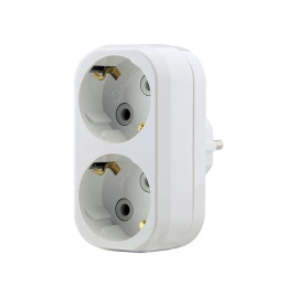 Разветвитель электрический двойник с/з Makel