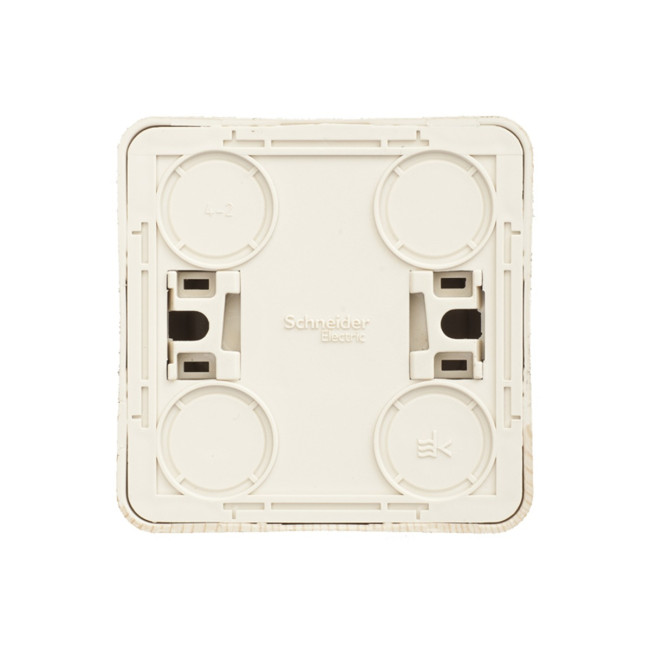 Розветка электрическая без заземления Schneider Electric ЭТЮД (Сосна) - Артикул PA16-001D Розветка электрическая без заземления Schneider Electric ЭТЮД (Сосна) - Артикул PA16-001D