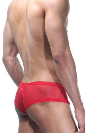 Мужские трусы-хипсы с контрастной вставкой - Артикул 359617