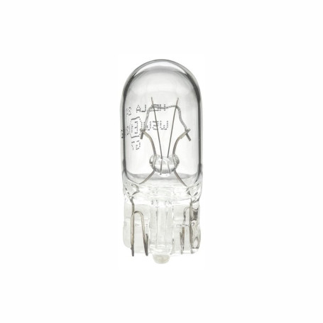Лампа автомобильная накаливания W3W, 12V, 3WВт, W2.1x9.5d, HELLA - 1 шт - Артикул 8GP003594141_HEL
