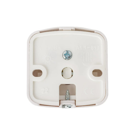 Кнопка звонка квадратная белая Минск Bylectrica - Артикул 13665