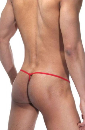 Мужские трусы-стринги с оригинальным гульфиком - Артикул 366398