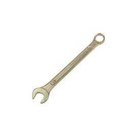 Ключ комбинированный, 12 мм, желтый цинк