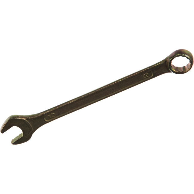 Ключ комбинированный, 12 мм, желтый цинк - Артикул 1497811 Ключ комбинированный, 12 мм, желтый цинк - Артикул 1497811