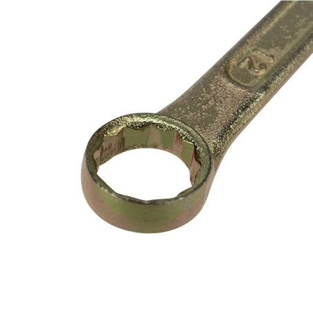 Ключ комбинированный, 12 мм, желтый цинк - Артикул 1497811