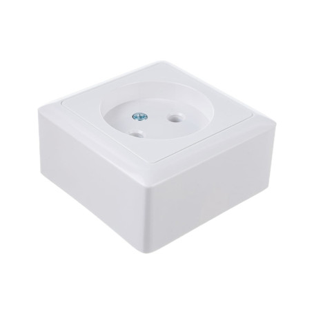 Розетка без заземления без шторок 16А, 250В - Артикул RA10-131-B