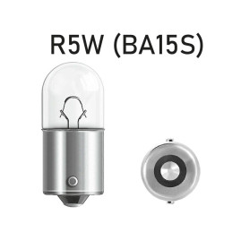 Лампа автомобильная накаливания R5W, 12V, 5Вт, BA15s, NEOLUX - 2 шт