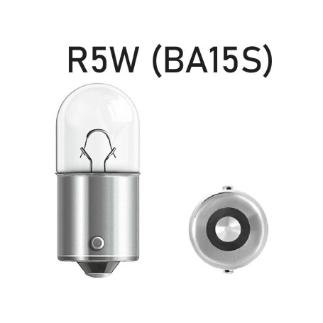 Лампа автомобильная накаливания R5W, 12V, 5Вт, BA15s, NEOLUX - 2 шт - Артикул 4008321780966_NLX