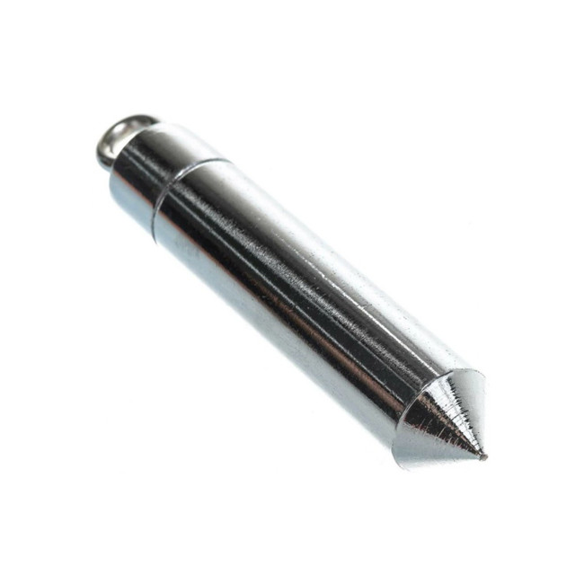 Отвес цилиндрический, 200 г, шнур 5 м - Артикул 8488611