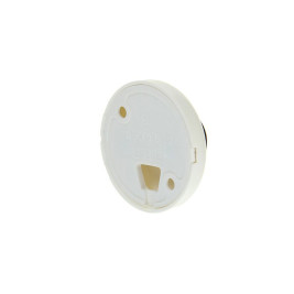 Кнопка звонка круглая белая HEGEL