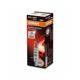 Лампа автомобильная галогеновая H1, 12V, 100Вт, P14.5s, OFF-ROAD Super Bright Premium Osram - 1 шт