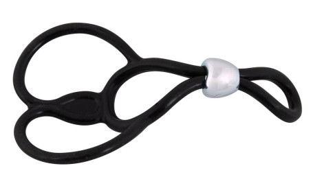 Лассо с подхватом мошонки Triple Ball-und Cockring - Артикул 71355