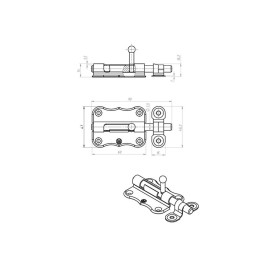 Задвижка накладная ЗТ-2-60