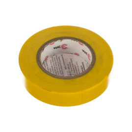 Изолента жёлтая ПВХ 19 мм 20 м Эра