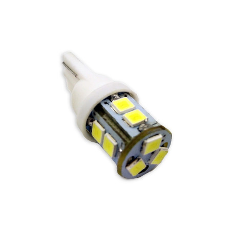 Лампы автомобильные светодиодные W5W T10, T113, 12V, 2.2W, W2.1x9.5d, AVS - 2 шт - Артикул A07038S_AV1