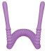 Фиолетовый гибкий фаллоимитатор Intimate Spreader для G-стимуляции - Артикул 71364