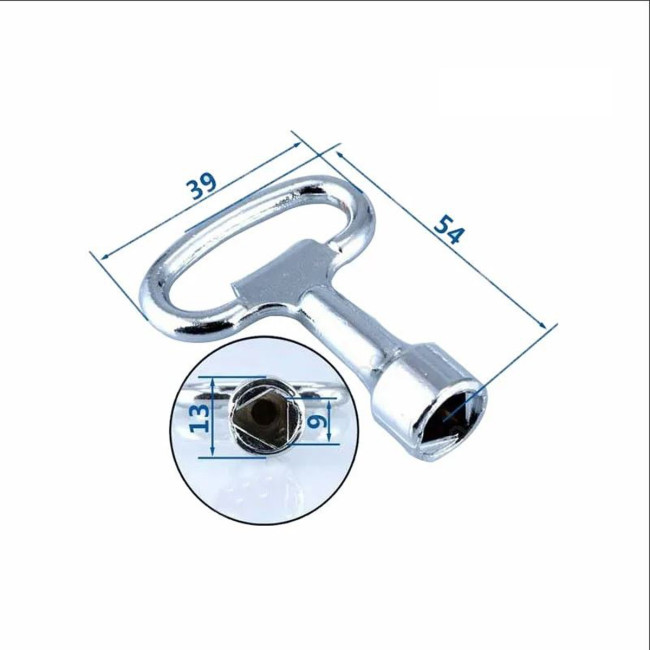 Ключ трехгранный к замку - Артикул 502838111