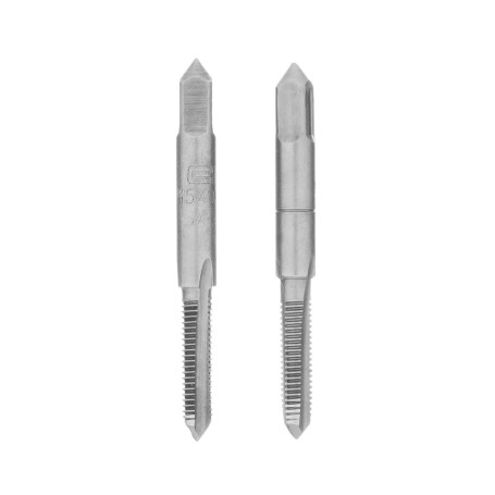 Метчик ручной М5 х 0.8 мм, комплект из 2 шт - Артикул 7661311