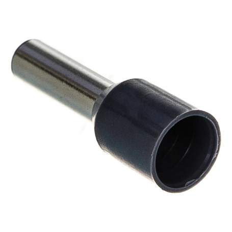 Наконечник НШВИ E2512 2,5-12 медный 2,5мм2 втулочный изолированный, серый - Артикул E2512