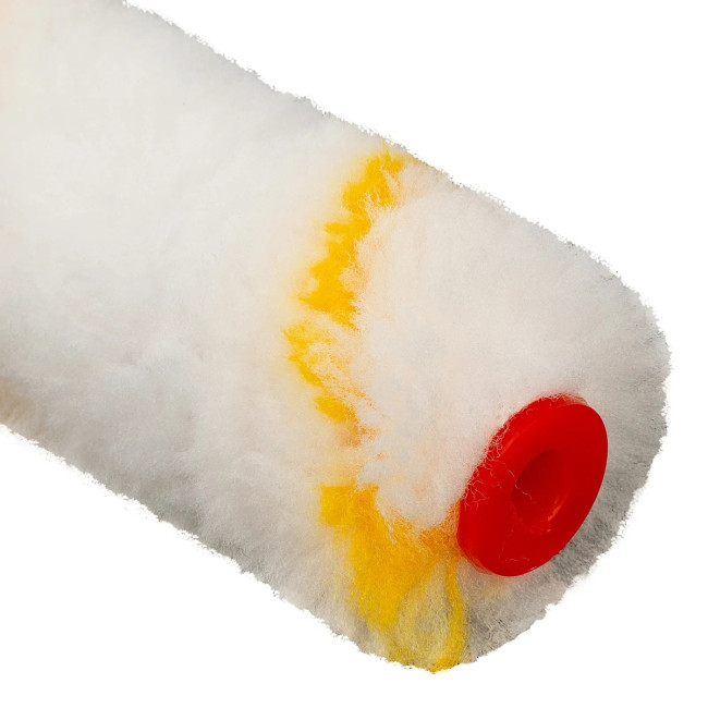 Мини-валик сменный для среднегладких поверхностей синтетический, 150 мм, ворс 12 мм, D 16 мм, D ручк - Артикул 8072611 Мини-валик сменный для среднегладких поверхностей синтетический, 150 мм, ворс 12 мм, D 16 мм, D ручк - Артикул 8072611