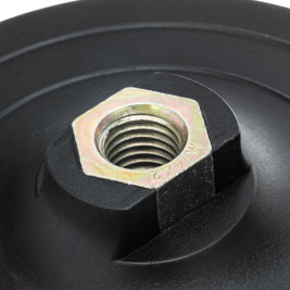 Насадка для дрели и УШМ с липучкой, 125 мм, твердая