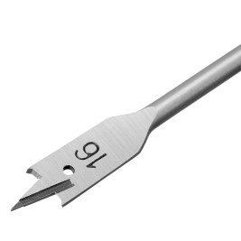 Сверло по дереву перовое, 16 мм, шестигранный хвостовик