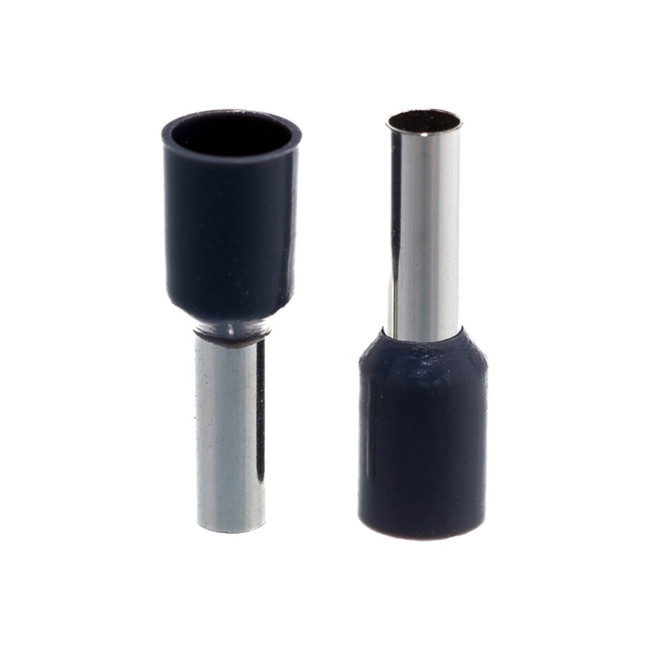 Наконечник НШВИ E4009 4-16 медный 4мм2 втулочный изолированный, оранжевый - Артикул E4009