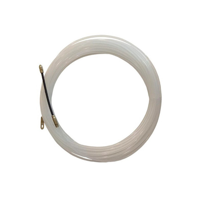 Протяжка кабельная, 10м, нейлон, d 3мм, латунный наконечник, заглушка. - Артикул 2800102