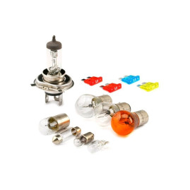 Набор ламп автомобильных H4, 12V, 60/55Вт, P43t, Maxibox BOSCH