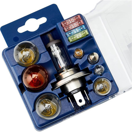 Набор ламп автомобильных H4, 12V, 60/55Вт, P43t, Maxibox BOSCH - Артикул 1987301111_BCH