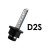 Лампа автомобильная ксеноновая D2S, 12V, 35Вт, PK32d-2, 4300К, LYNXauto - 1 шт - Артикул L19135W_LYN