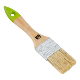 Кисть плоская, натуральная щетина, 36 мм