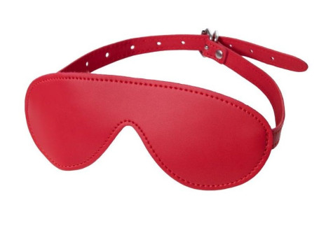 Красная маска Anonymo из искусственной кожи - Артикул 280067